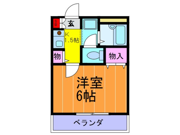 エクセルコ－トの物件間取画像